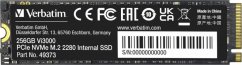 Verbatim Vi3000 256GB M.2 2280 PCI-E x4 Gen4 NVMe (49373)