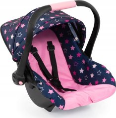 Bayer Siedzonko do samochodu Deluxe z baldachimem, granatovo ružová 67916AA