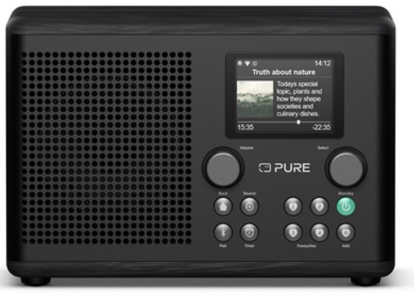 Pure Classic H4i Transistor Radio – Bluetooth – DAB Plus – FM