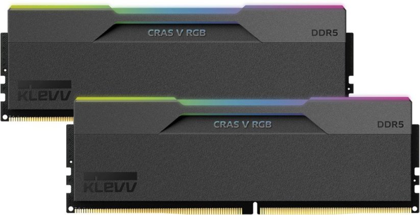 Klevv CRAS V 32GB (2x16GB) DDR5 Gaming RAM 6000MHz CL30 Memory Module Kit moduł pamięci 288-pin DIMM (KD5AGUA80-60A300G)