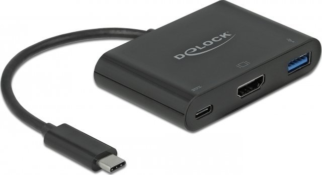 Delock DELOCK USB Type-C Adapter > HDMI 4K 30Hz USB Type-A/C PD