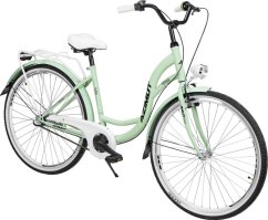 Romet Dviratis AZIMUT Vintage 28" 3-speed 2023 mint-white matt