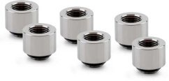 Thermal Grizzly DeltaMate Extender Fitting - MF14, Gloss nickel, Sada 6 sztuk (TG-DM-FIT-6307)