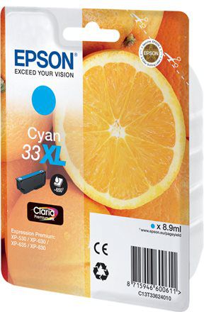 Epson Toner Singlepack 33XL Claria Premium (C13T33624012)