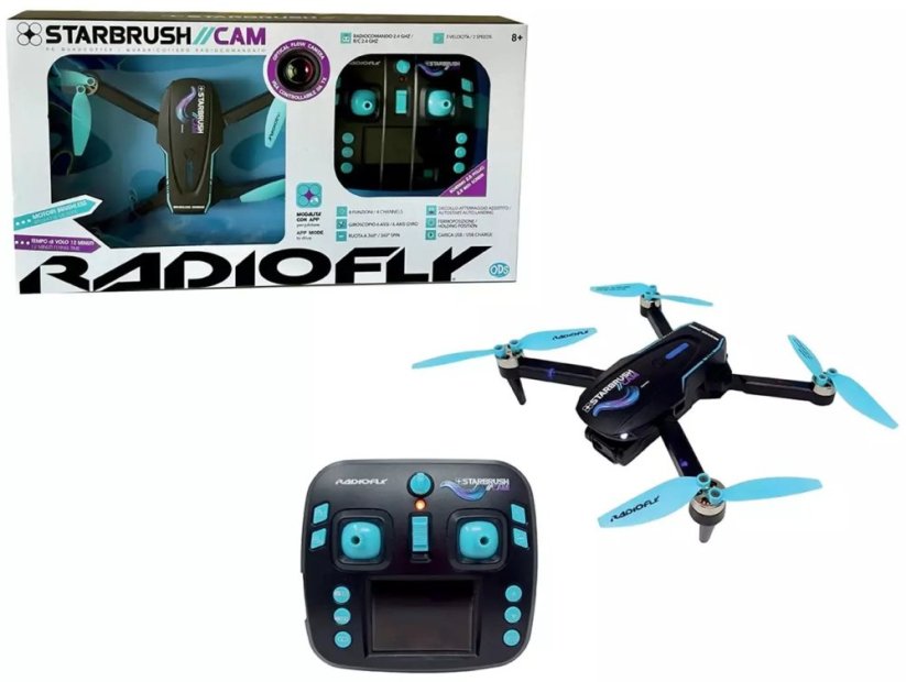 NoName TOY RC CAM DRONE STAR BRUSH 40037