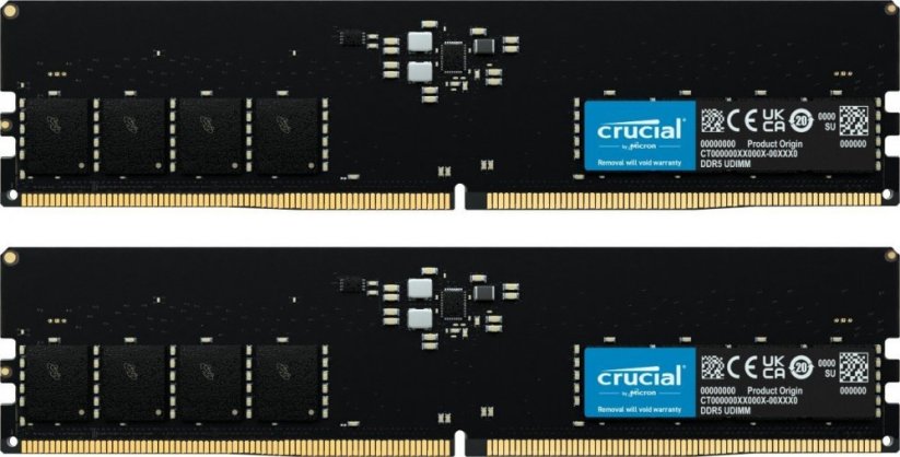 Crucial Crucial, DDR5, 32 GB, 5200MHz, CL42 (CT2K16G52C42U5)