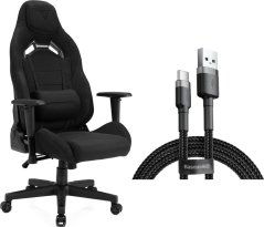 SENSE7 materiałowy Vanguard czarny + kabel usb