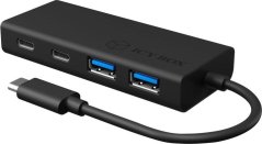 Icy Box 2x USB-C  + 2x USB-A 3.0 (IB-HBU1426-CPD)