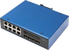Digitus DIGITUS Switch 8 + 4 10G Uplink Port L3 managed Gigabit PoE