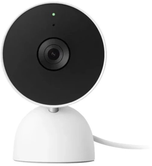 Google Google Nest Cam, IP security camera, Indoor, Wired, Desk/Wall, White, Bullet