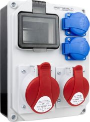Doktorvolt Rozdzielnica budowlana HL 32A 16A 2x230V (5330)