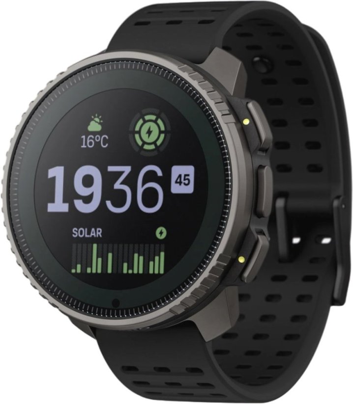 Suunto Vertical Titanium Solar Čierny  (SS050858000)