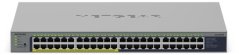 NETGEAR NETGEAR GS748PP - Switch - unmanaged - 24 x 10/100/1000 + 24 x 10/100/1000 (PoE+) - Desktop, wandmontierbar - PoE+ (380 W)