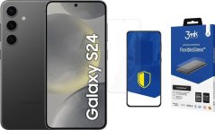 Samsung Galaxy S24 5G 8/256GB Czarny (SM-S921BZK) + FlexibleGlass