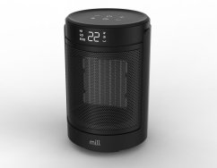 Mill Mill FH1500BLACK | Ceramic fan heater | 1500 W | Suitable for rooms up to 22 m² | Black