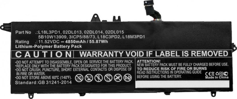 CoreParts Notebook Battery for Lenovo