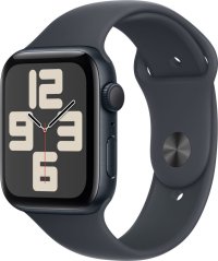 Apple Watch SE GPS 44mm Midnight Alu Sport S/M Čierny  (MXEJ3QF/A)
