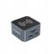 Wozinsky Hub USB-C 12 w 1 Wozinsky WHBC09Y8S wielofunkcyjny,z funkcją ładowania bezprzewodowego, aluminiowy, z kablem 15 cm - szary