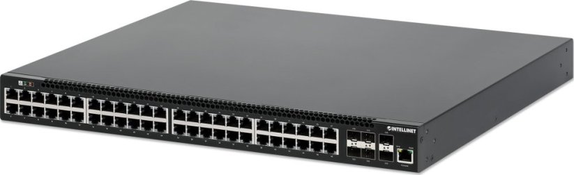 Intellinet Network Solutions INTELLINET 54-P PoE+ Managed Switch 6x10GbE 850W
