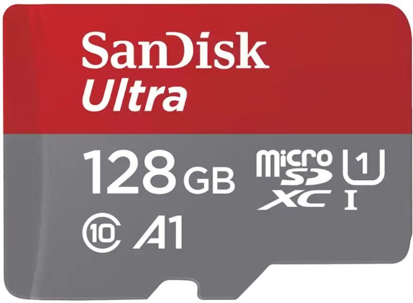 SanDisk Ultra MicroSDXC 128 GB Class 10 UHS-I/U1 A1 (SDSQUAB-128G-GN6FA)