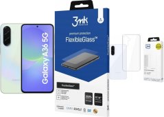 Samsung Galaxy A36 5G 6/128GB Zielony  (SM-A366BLGBEUE) + FlexibleGlass + Etui Clear Case