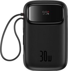 Baseus Powerbank Baseus QPow 2 10000mAh 30W 2xUSB-C (czarny)