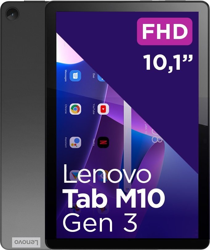 Lenovo Tab M10 G3 10.1" 64 GB sivé (ZAAG0023SE)