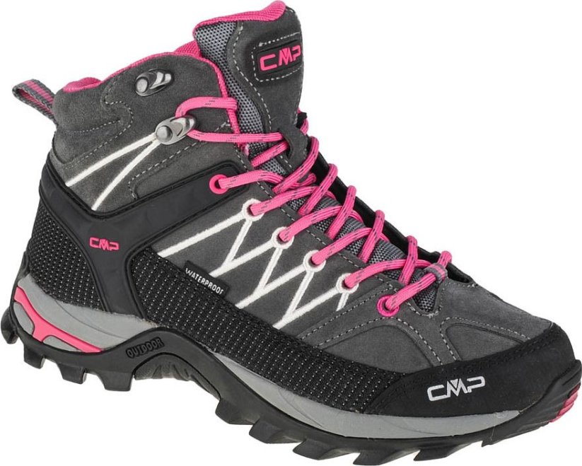 CMP Rigel Mid Wmn Trekking Shoes Wp Grey/Fuxi r. 39