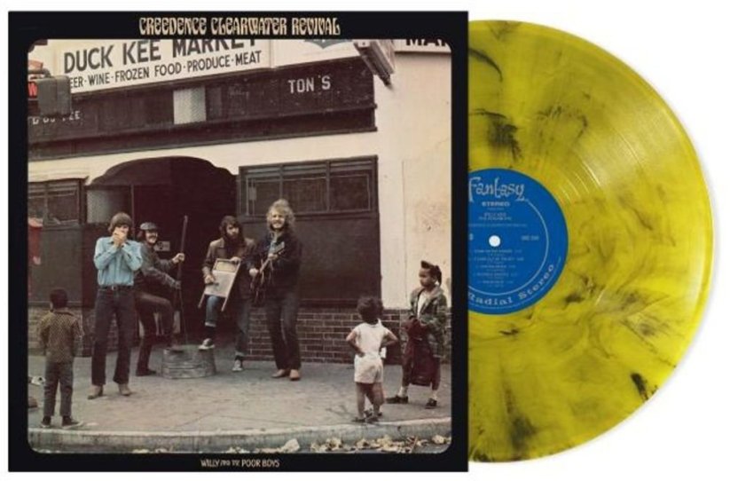 NoName CREEDENCE CLEARWATER REVIVAL "Willy And The Poor Boys" (Yellow Smoke V