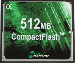 MicroMemory Compact Flash 512 MB  (MMCF/512)