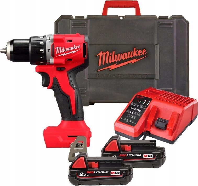 Milwaukee MILWAUKEE.DRIVEN UD.M18BLPDRC-202C 60.5Nm 2x2.0Ah BL