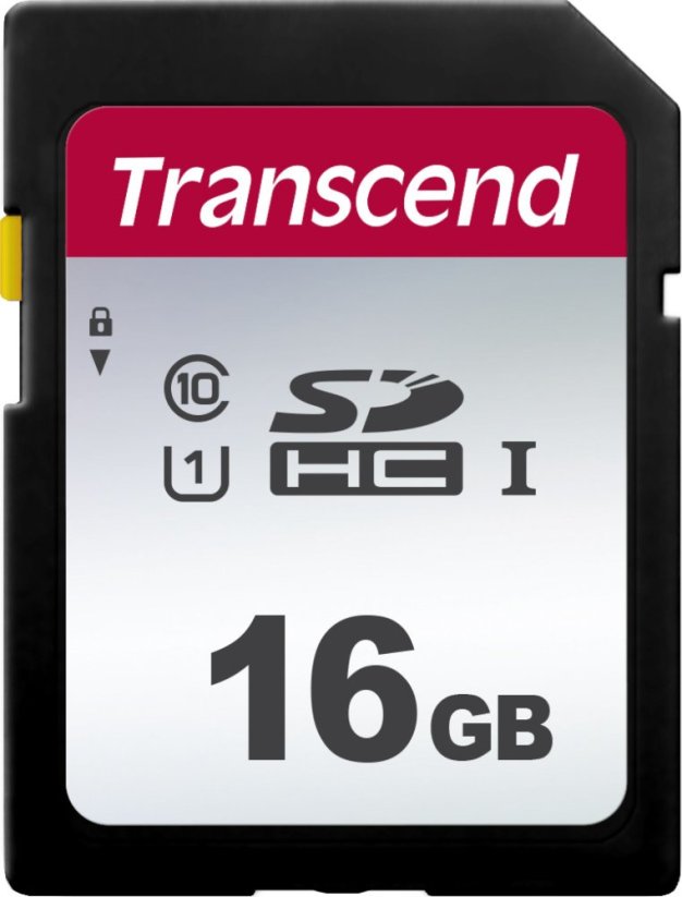 Transcend 300S SDHC 16 GB Class 10 UHS-I/U1  (TS16GSDC300S)