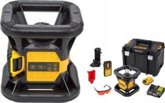 Dewalt Rotačný laser DCE074D1R Červený 45 m