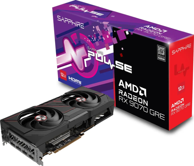 Sapphire Pulse Radeon RX 9070 GRE 12GB GDDR6 (11354-01-20G)