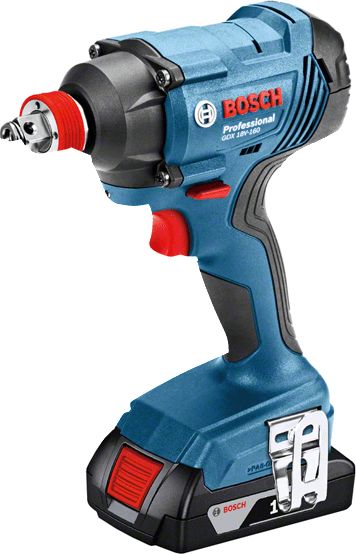 Bosch GDX 180-LI 18 V 1/4" + 2 x akumulátor 2 Ah