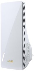 Asus Asus AX3000 Dual Band WiFi 6 Range Extender (UK) | RP-AX58 | 802.11ax | 574+2402 Mbit/s | 10/100/1000 Mbit/s | Ethernet LAN (RJ-45) jungtys 1 | Mesh Support Yes | MU-MiMO Yes | No mobile broadband | Antenna type 2xInternal | 36 mėn.