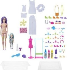 Mattel Barbie Color Reveal Tie Dye Fashion Maker Doll
