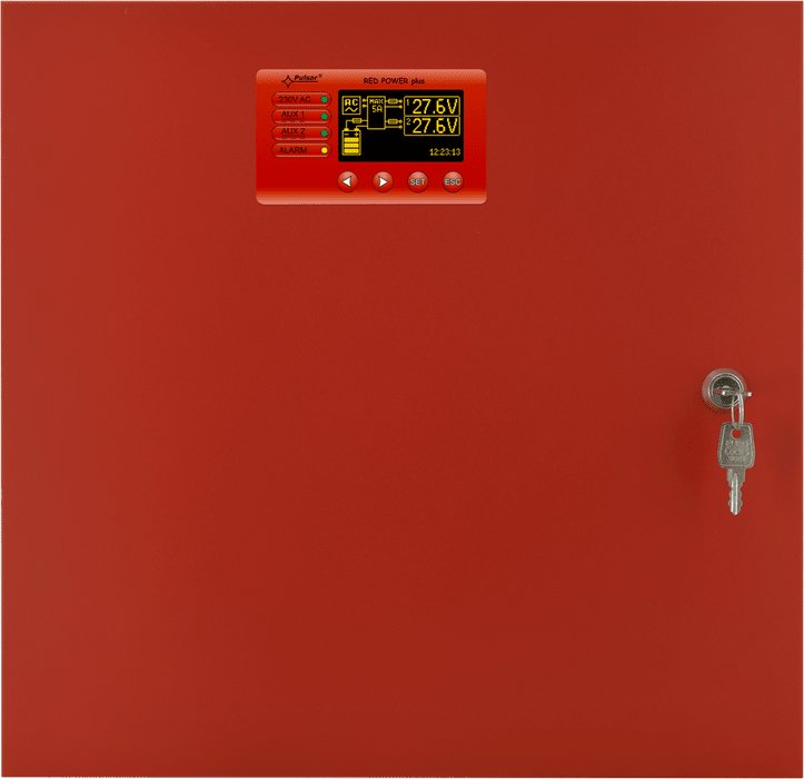 Pulsar Zasilacz do systemów PPOŻ 27.6V/5A/2x40Ah (EN54C-5A40LCD)