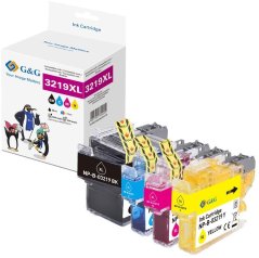 G&G Toner do drukarki Sada 4 sztuk Pre Brother LC-3219VAL BK/C/M/Y