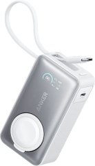 Anker Anker MagGo Powerbank, Weiß, USB-C, Apple Watch, 10.000 mAh, A1657H21