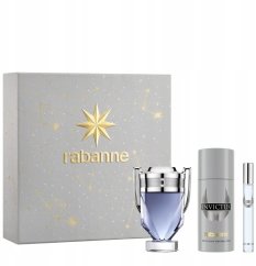 Paco Rabanne Sada Paco Rabanne Invictus voda toaletná 100ml + voda toaletná 10ml + dezodorant spray 150ml