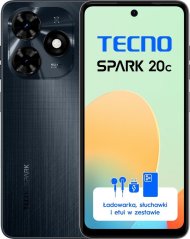 Tecno Spark 20C 4/128GB Čierny  (BG7n_128+4_GB)