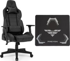 SENSE7 Sentinel PU czarny + Podkładka PREYON Falcon