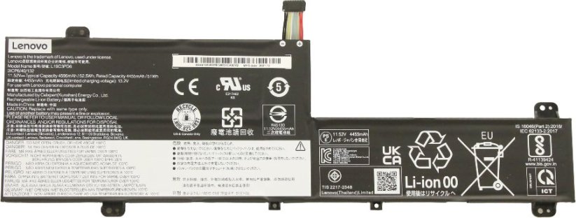 Lenovo CP/B L19C3PD6 11.52V52.5Wh3cel