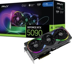 PNY GeForce RTX 5090 ARGB EPIC-X RGB Overclocked 32GB GDDR7 DLSS4 (VCG509032TFXXPB1-O)