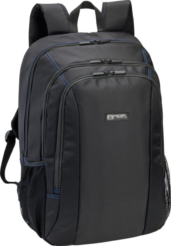 Pedea PEDEA Rucksack "First One" 17,3 Zoll (43,9cm), schwarz/blau