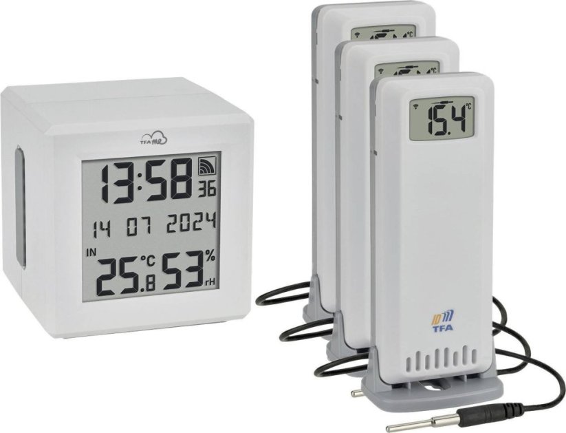 TFA 35.8104.02 TFA.me Set WIFI ID-01 and 3 transmitters ID-A3