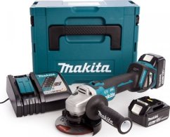 Makita SZLIFIERKA KÄTOWA akumulátorOWA 125MM BLDC 18V 3*5.0AH MAKPA