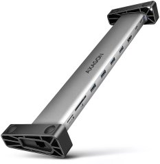 Axagon HMC-10HLS Wieloportowy hub USB 5Gbps 4x USB-A, HDMI 4K/60Hz, RJ-45, SD/microSD, PD 100W, 25cm USB-C kabel