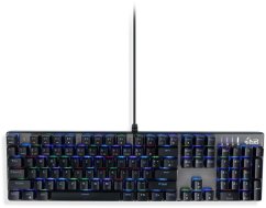 MediaRange MRGS101 Gaming USB QWERTZ Niemiecki Čierny, strieborný (231585)